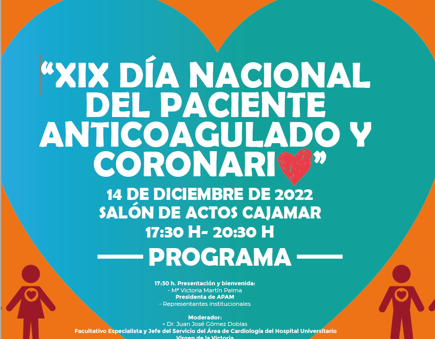 XIX Jornadas Día Nacional del Paciente Anticoagulado