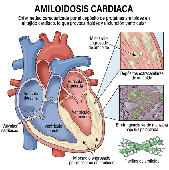 Nuevas técnicas para el estudio y seguimiento de la amiloidosis cardiaca por transtiretina